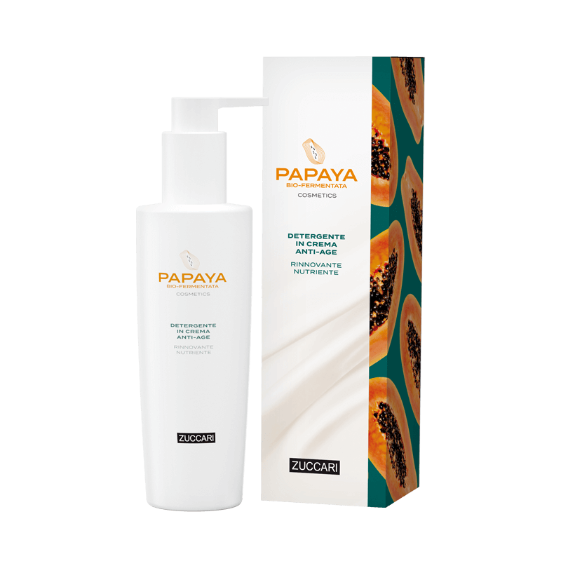 Detergente in crema anti-age rinnovante nutriente