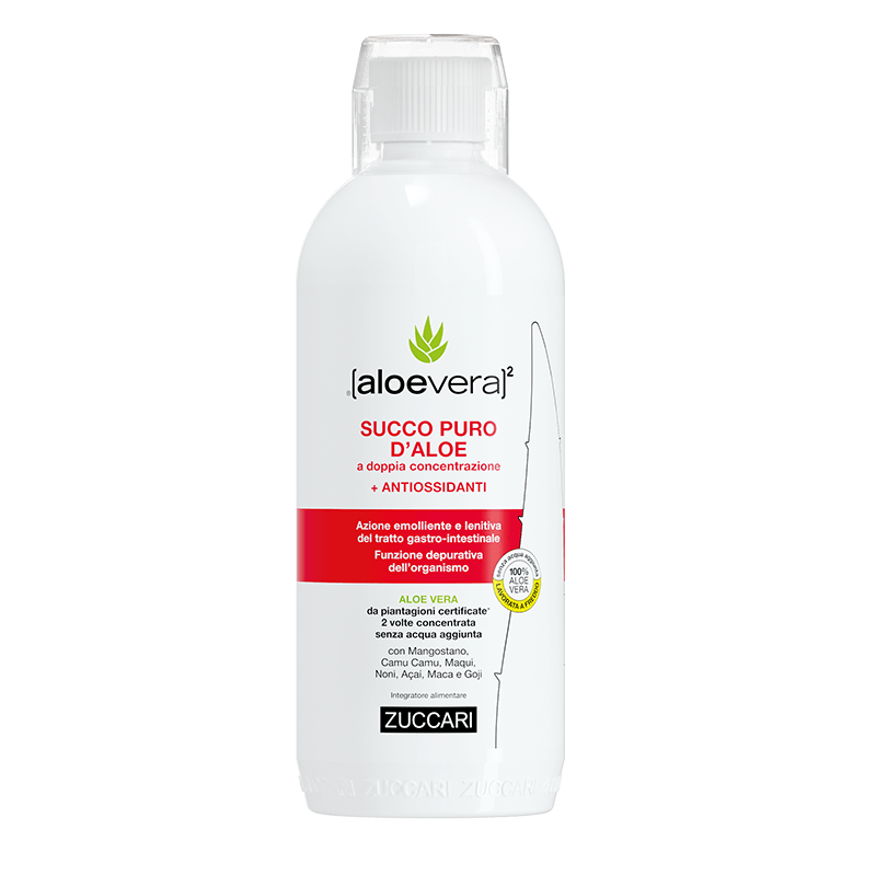 Succo Puro d’Aloe + Antiossidanti