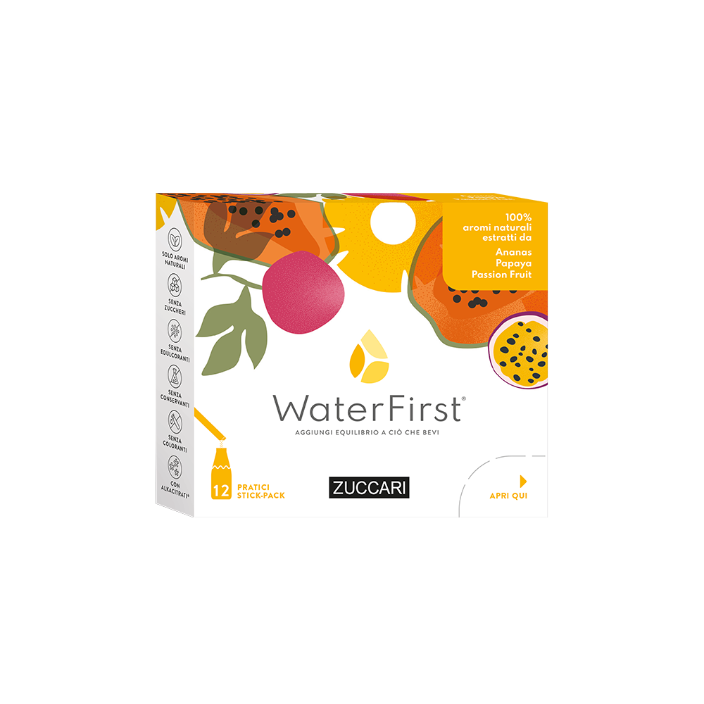 WaterFirst Ananas Papaya Passion Fruit