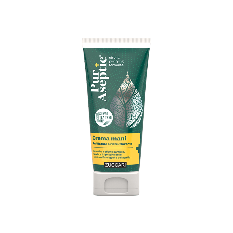 Crema mani purificante e ristrutturante