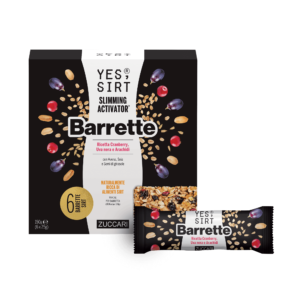 Barrette Yes Sirt Cranberry uva nera e arachidi