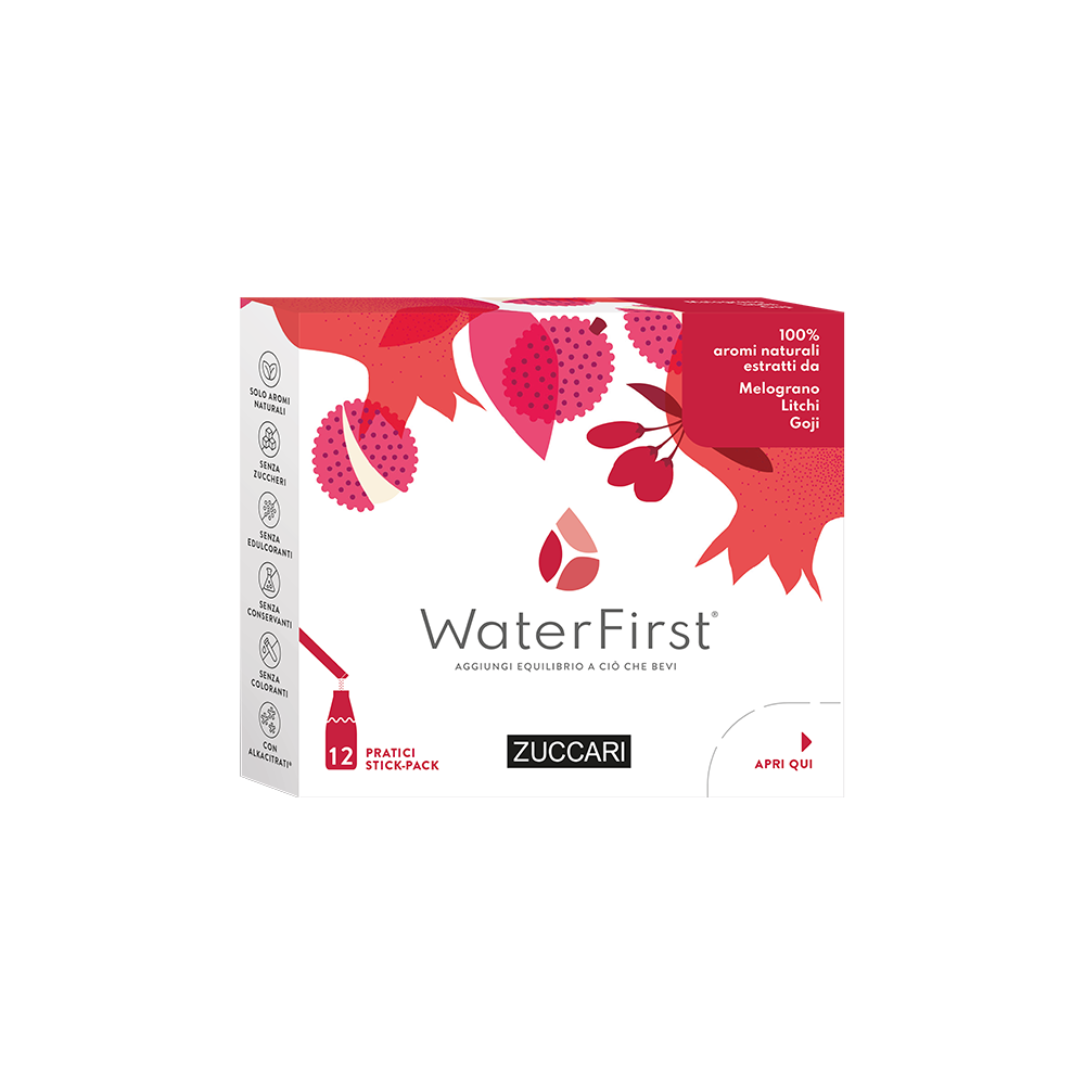 WaterFirst Melograno Litchi Goji