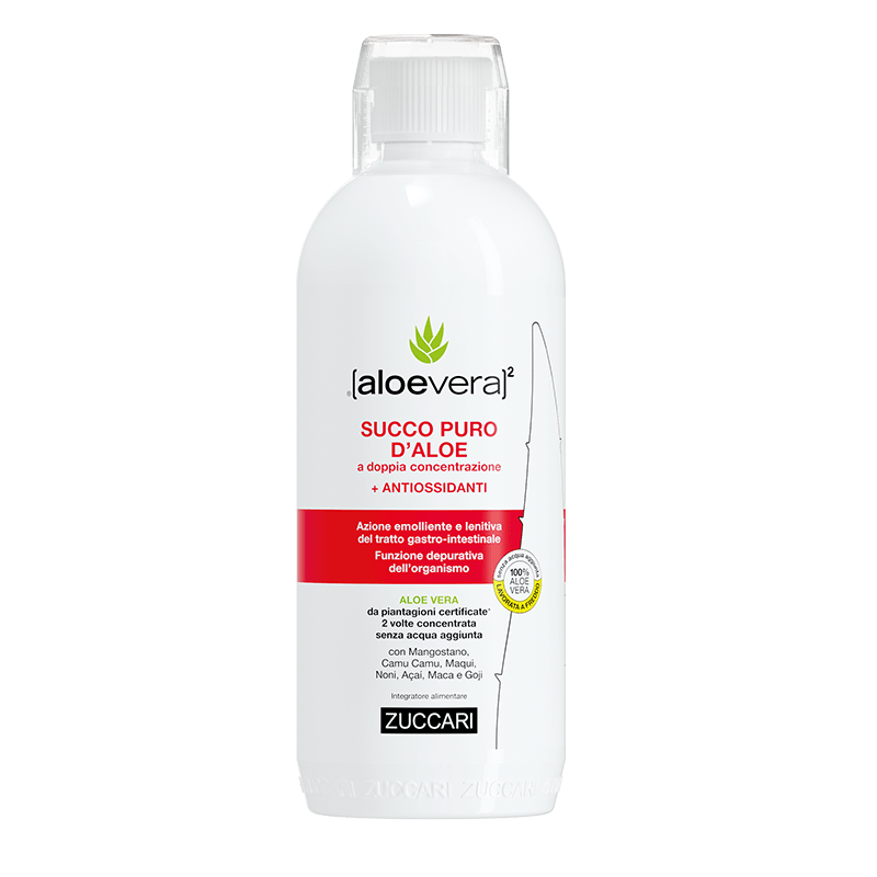 Succo Puro d’Aloe + Antiossidanti