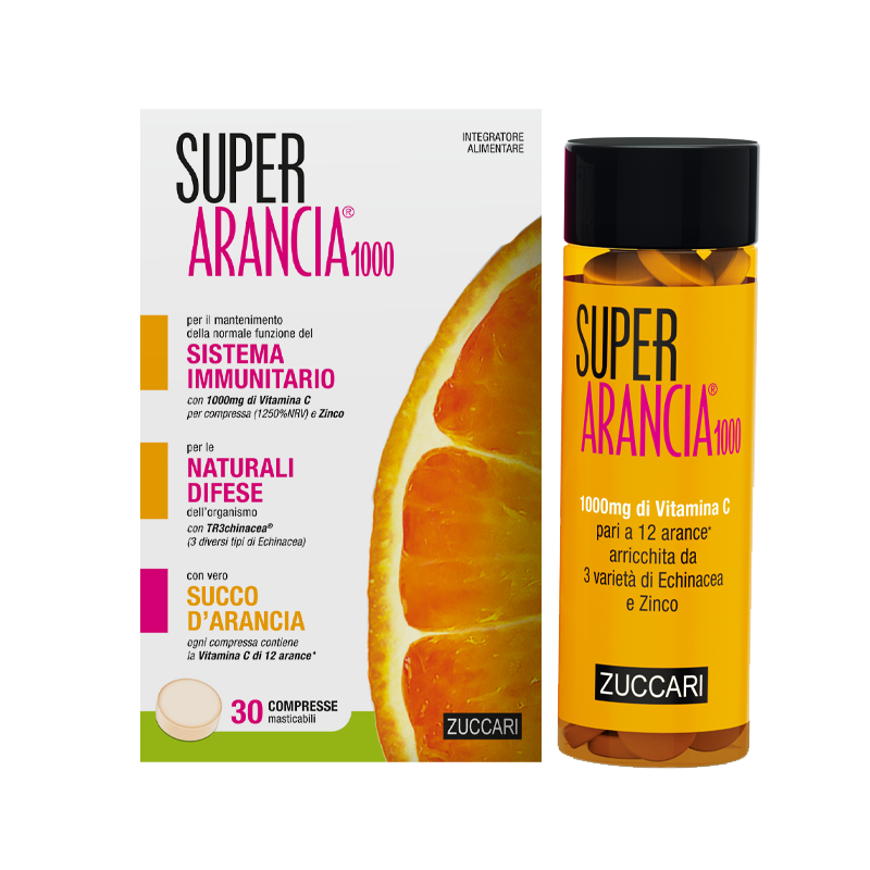 Super Arancia 1000 – Compresse Masticabili